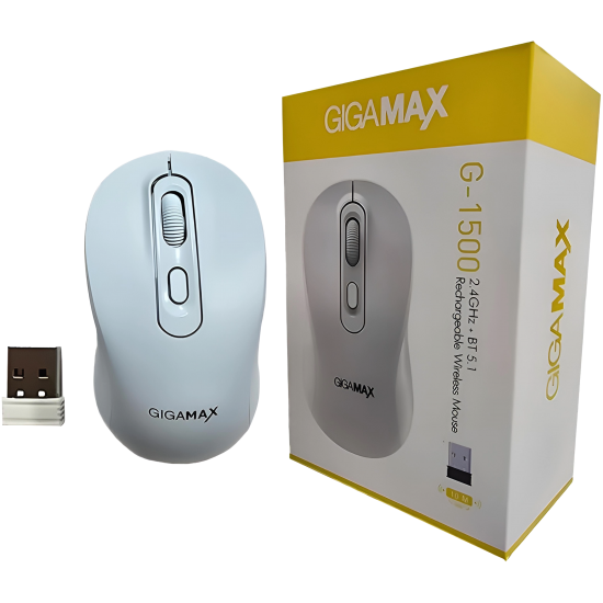 Mouse Wireless blutooth GIGMAX Rechargeable G-1500
